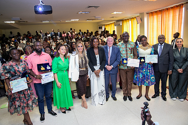Merck Foundation Chief Executive Officer (CEO) Dr. Rasha Kelej met Gabon First Lady to discuss the strategy to continue their joint programs to build healthcare capacity and support girl education