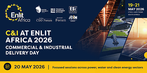 Enlit Africa 2026 makes 20 May the Commercial and Industrial (C&I) delivery day across power, water and clean energy hubs
