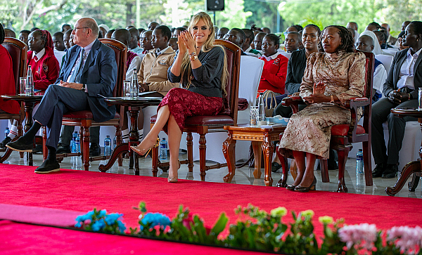 Merck Foundation Chief Executive Officer (CEO) Dr. Rasha Kelej together with Kenya First Lady support the education of 47 Kenyan Schoolgirls by providing Annual Scholarships till they Graduate