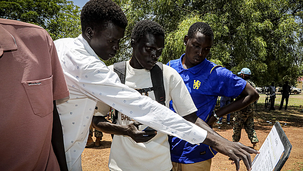 United Nations Mission in South Sudan (UNMISS) Korean peacekeepers build community resilience through new vocational training programme